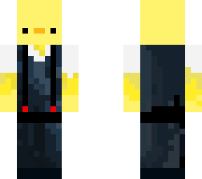 overalls worker duck