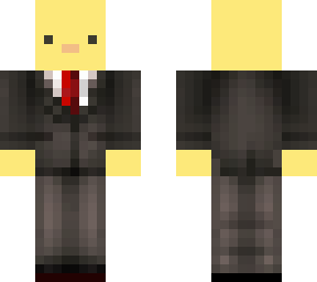 pollito con traje