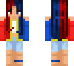 rossa e blu