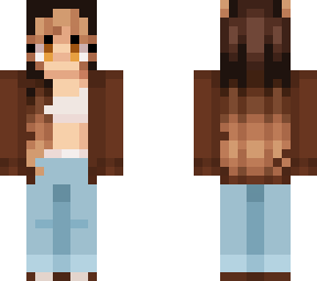wolf girl w/ fade hair