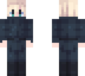 anime boy with black turtle neck