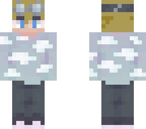 blonde cloud boy