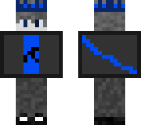 crowned hailwesty (black & blue)