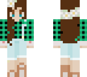 cute farm girl green outfit