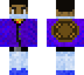 ***io purple jacket