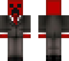 my remake of red creeper in suit skin