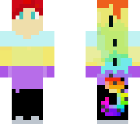 rainbow dragon girl 2