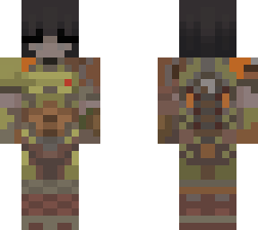 sablebadger2 in the doom slayer outfit
