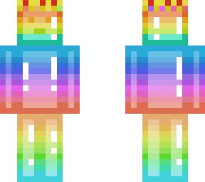 shiny rainbow dude