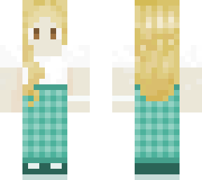 Cute Blonde Girl | Minecraft Skin