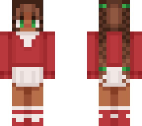 elf girl w/ french braids
