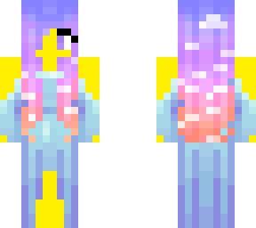 female - sunset hair - dress