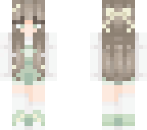 green garden girl