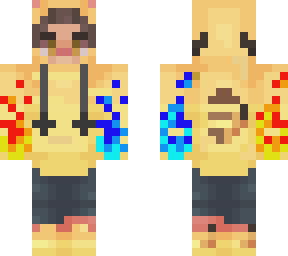 pika pika boy fire