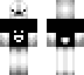 polar bear in a t-shirt