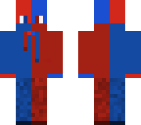 red and blue k
