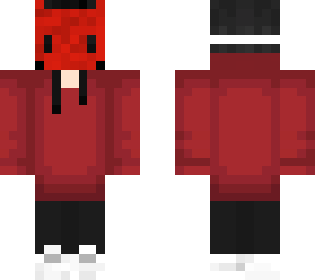 red lunar skin mask