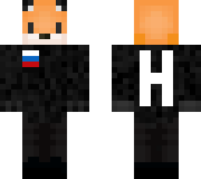 russian themed fox