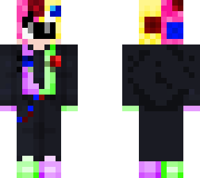 suit w/ flowers