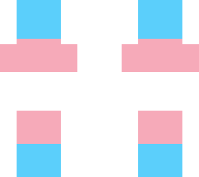 trans flag skin - fixed