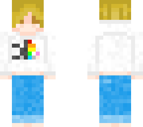 white rainbow hoodie