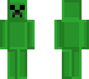 cute creeper classic skin