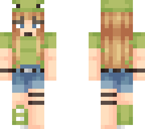 ginger frog girl