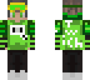 my minecraft skin when i stream