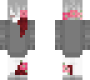 the pink flowers
