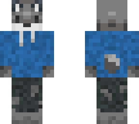 wolf in hoodie