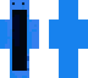 big blue mouth