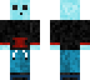 blue slime in jacket