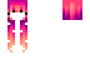 female hb - neon star pink ombre fade