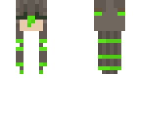girl head template (lime)