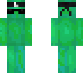 green thing with glasses