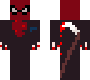 grim reaper x spiderman