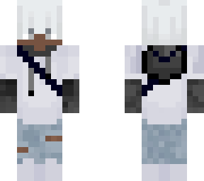 anime boy black outer layer