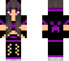 creeper gamer girl v1 (purple)
