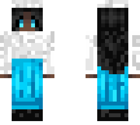 cute dark skin demon girl