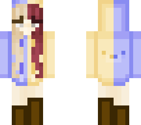 half yellow half blue