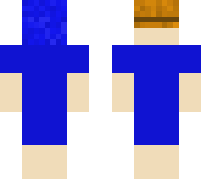 masked in blue