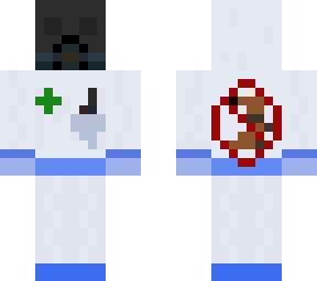 masked scientist no blood