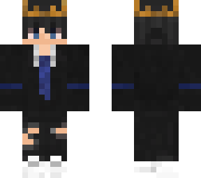 modern blue king