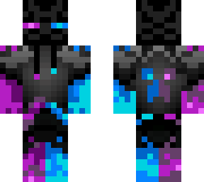 purple blue enderman