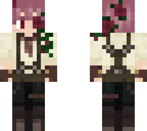 steampunk rose character
