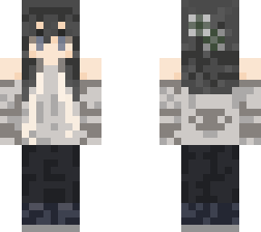 black hair