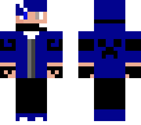 blue character skin