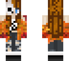 day of the dead high school student brown hair