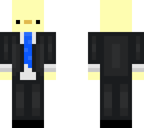 duck with suit