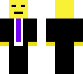 expressionless emoji in suit